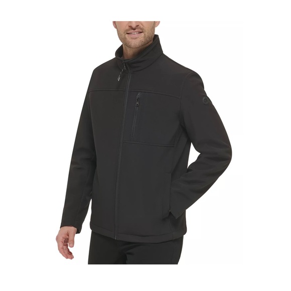 CALVIN KLEIN Men's Infinite Stretch Soft Shell Jacket - Picture 1 of 13